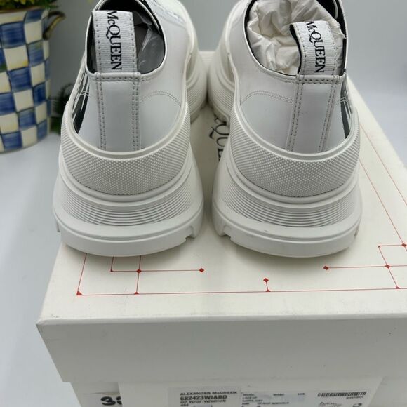 Men’s Alexander, McQueen tread slick graffiti sneakers, size 45 made in Italy - Picture 7 of 10